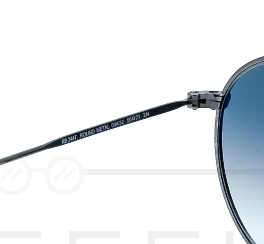 RAYBAN Round RB-3447 - Bleu & Gris