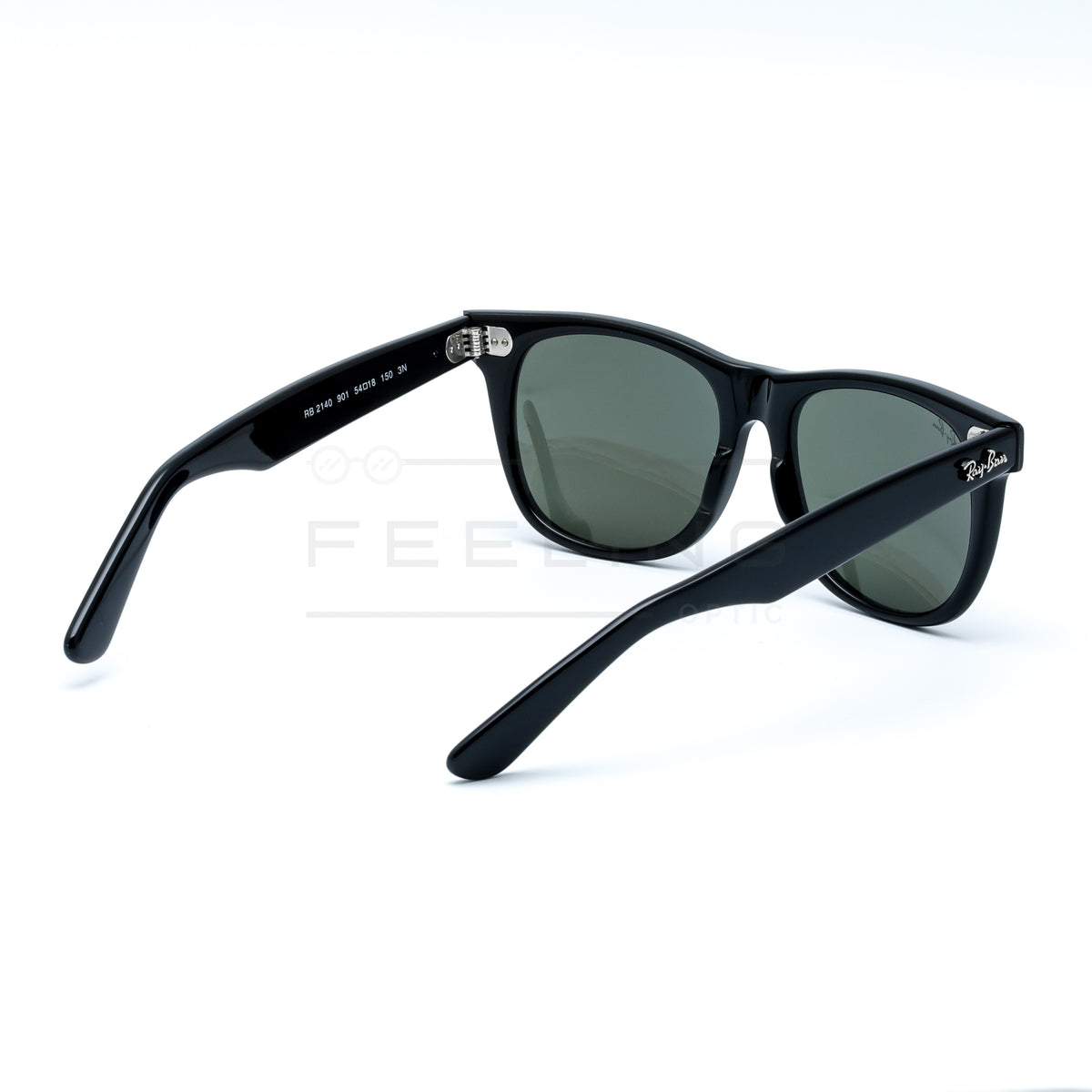 RAYBAN WAYFARER RB-2140N - Vert & Noir (Grande Taille)