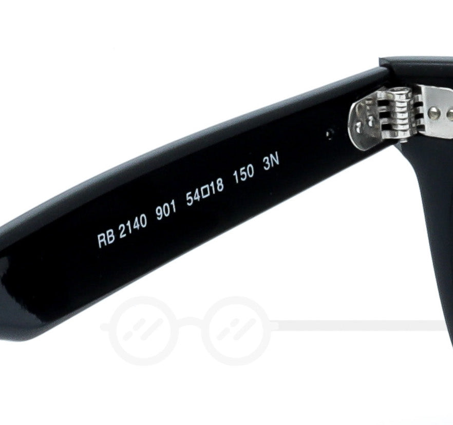 RAYBAN WAYFARER RB-2140N - Vert & Noir (Grande Taille)