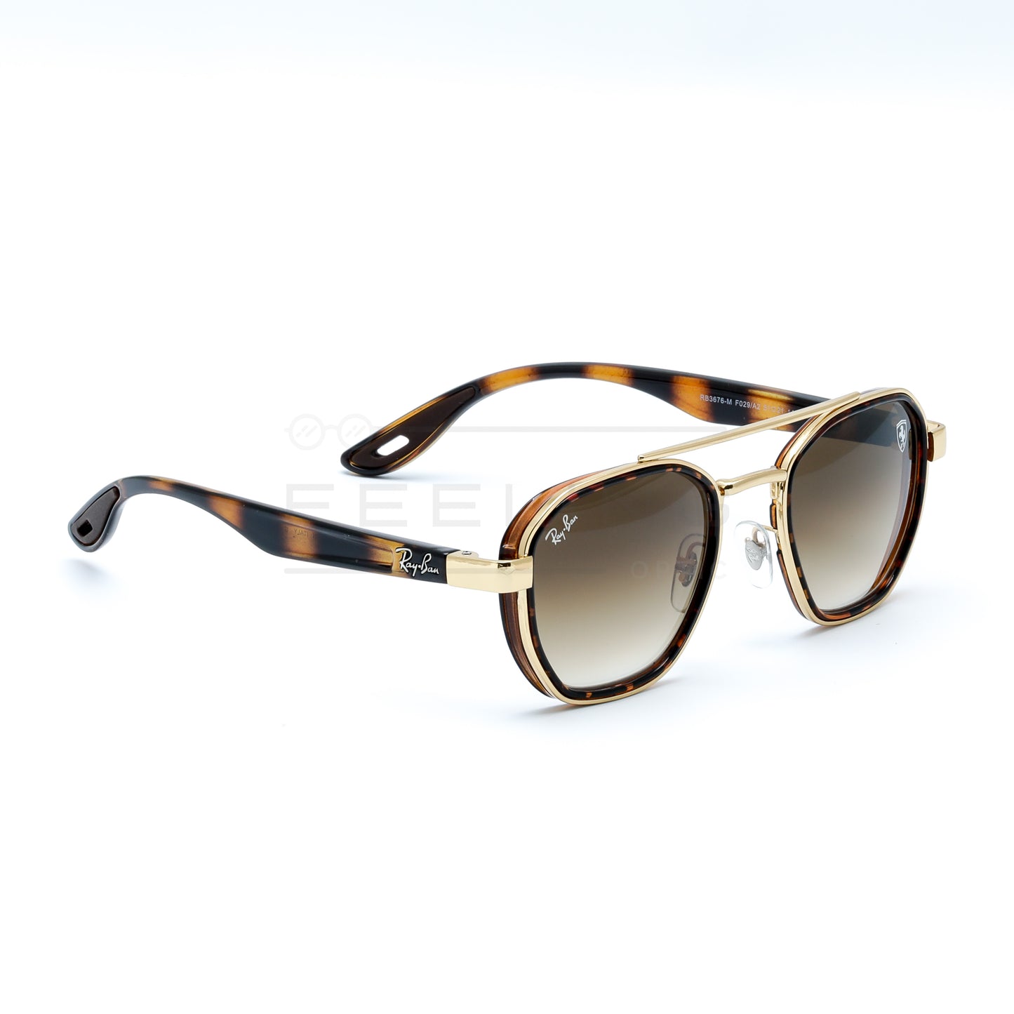 RAYBAN FERRARI RB-3676M - Marron & Havane