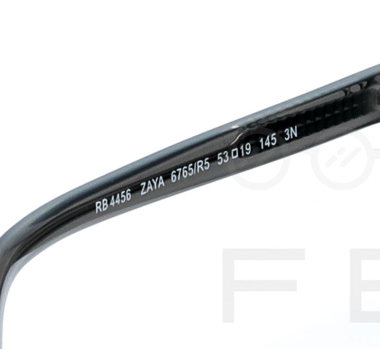 RAYBAN ZAYA RB-4456 - Noir & Crystal Gris