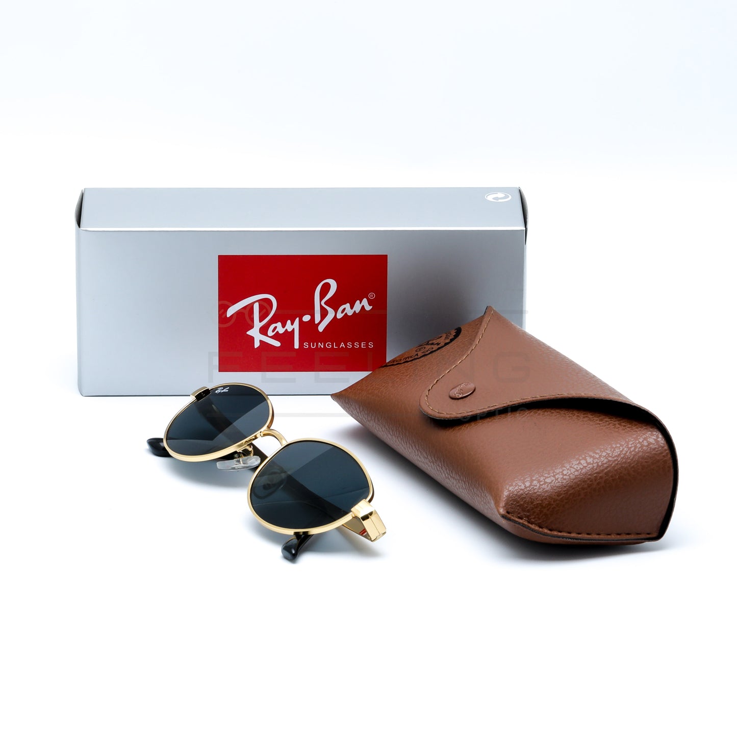 RAYBAN RB-3774D - Noir & Gold