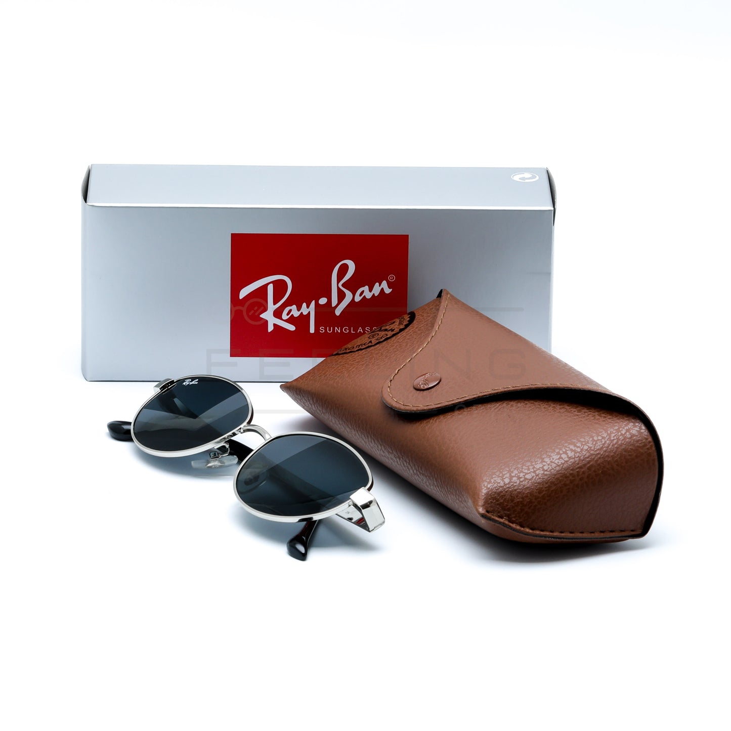 RAYBAN RB-3774D - Noir & Silver
