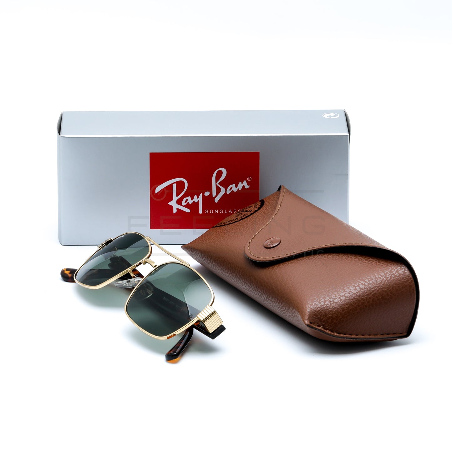 RAYBAN RB-3751 - Vert & Havane