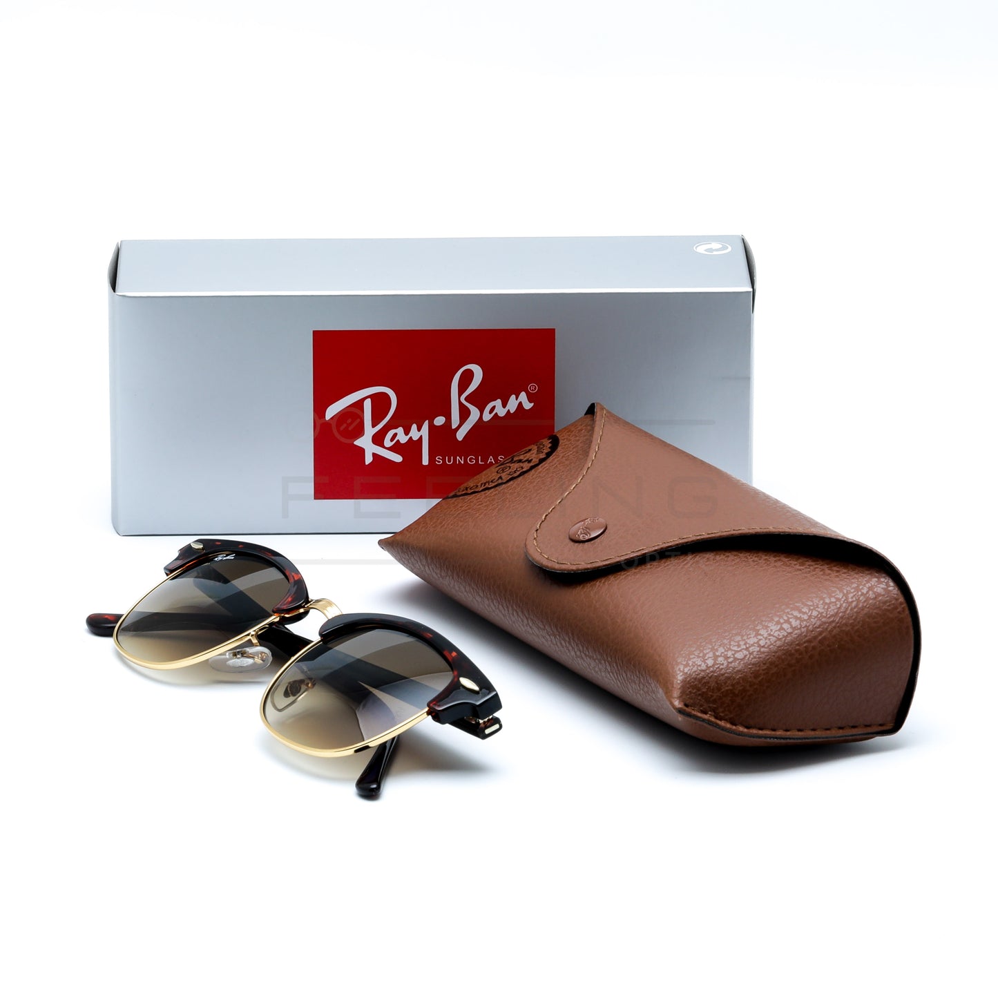 RAYBAN CLUBMASTER RB-3016 - Marron & Havane