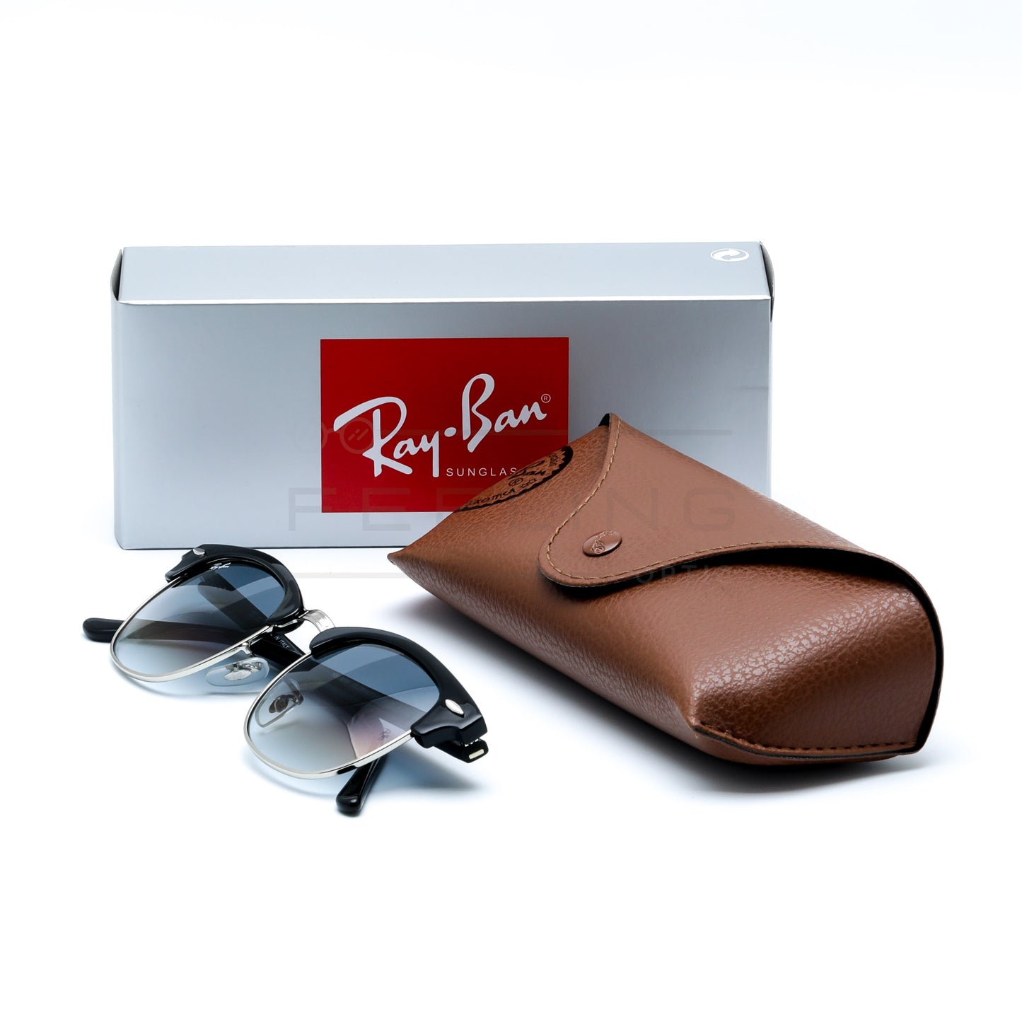 RAYBAN CLUBMASTER RB-3016 - Bleu & Noir