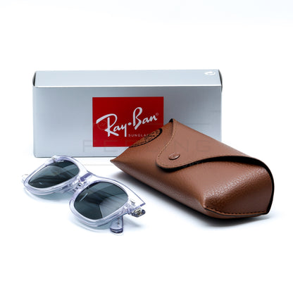 RAYBAN Wayfarer RB-2140 - Noir & Crystal Clair