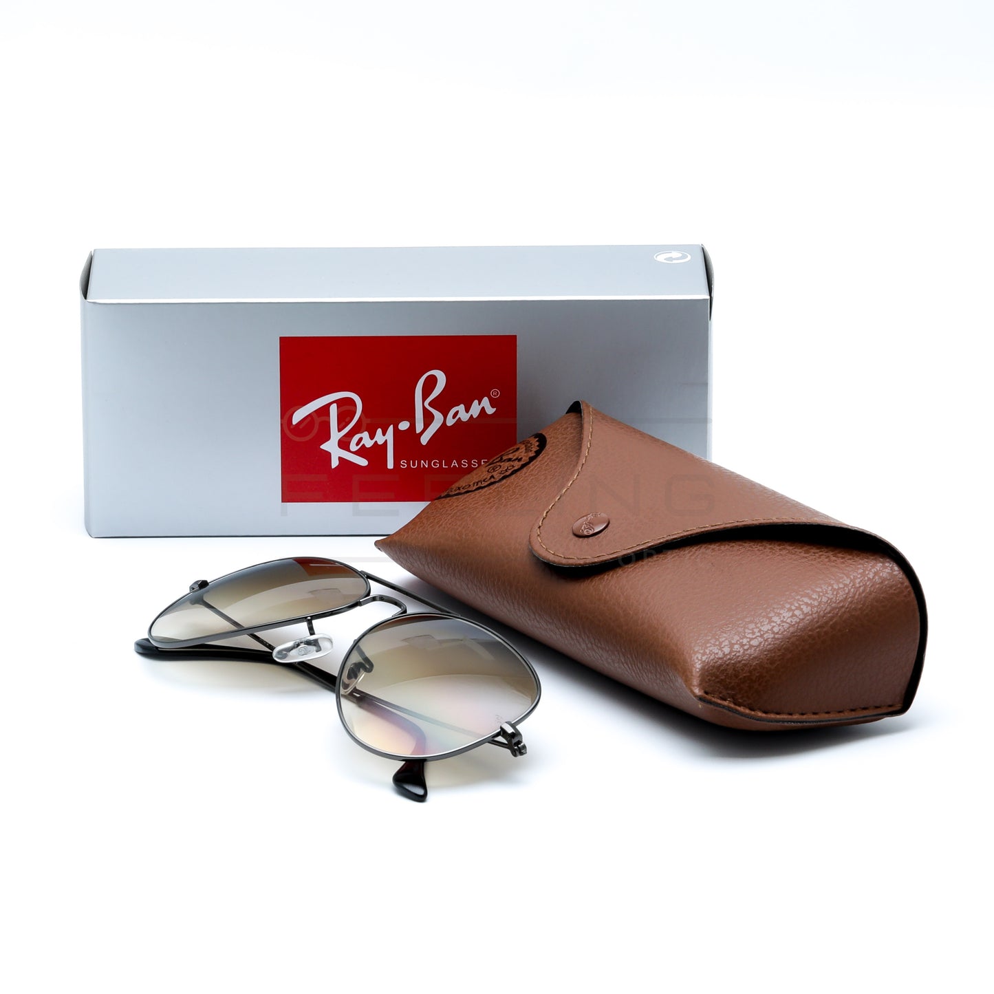 RAYBAN AVIATOR RB-3025 - Marron & Gris