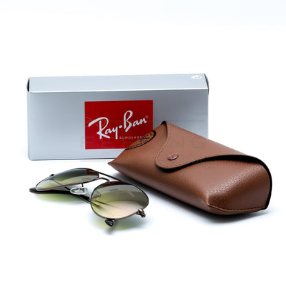 RAYBAN AVIATOR RB-3025 - Vert & Bronze