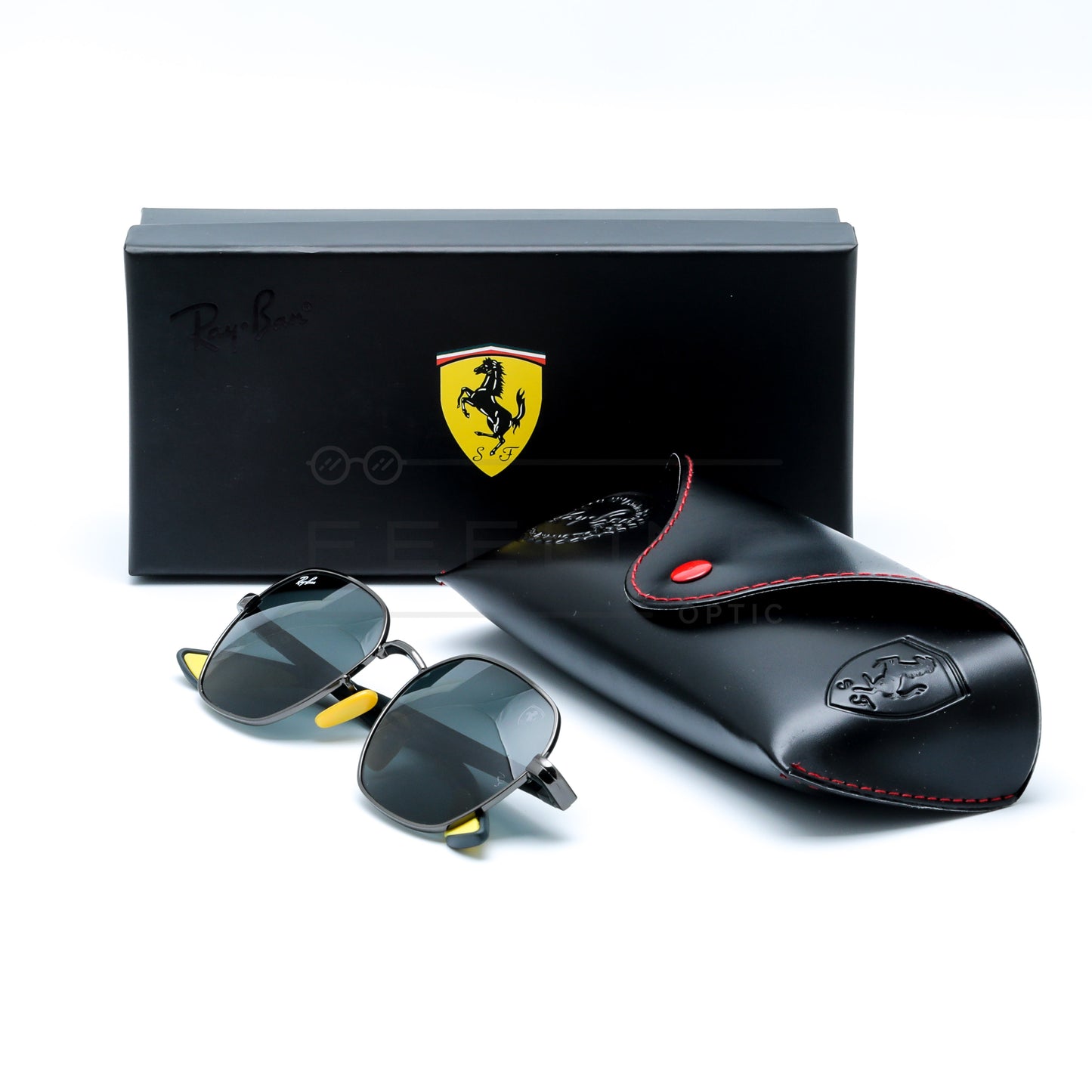 RAYBAN FERRARI RB-3794M - Noir & Gris