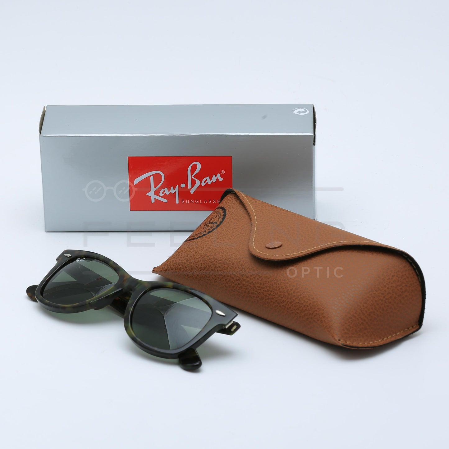 RAYBAN Wayfarer RB-2140 - Vert & Havane