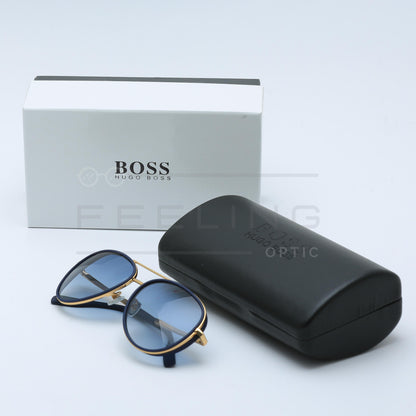 HUGO BOSS B0510/S - Bleu & Gold