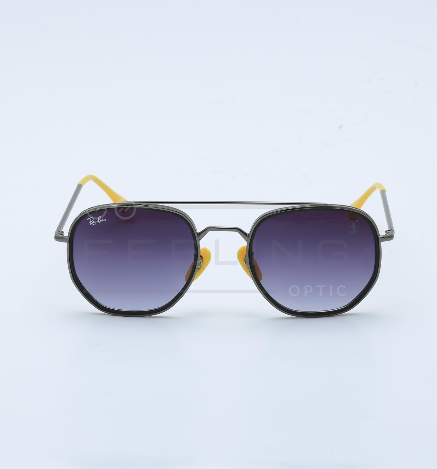 RAYBAN FERRARI RB-3748-M - Violet & Jaune