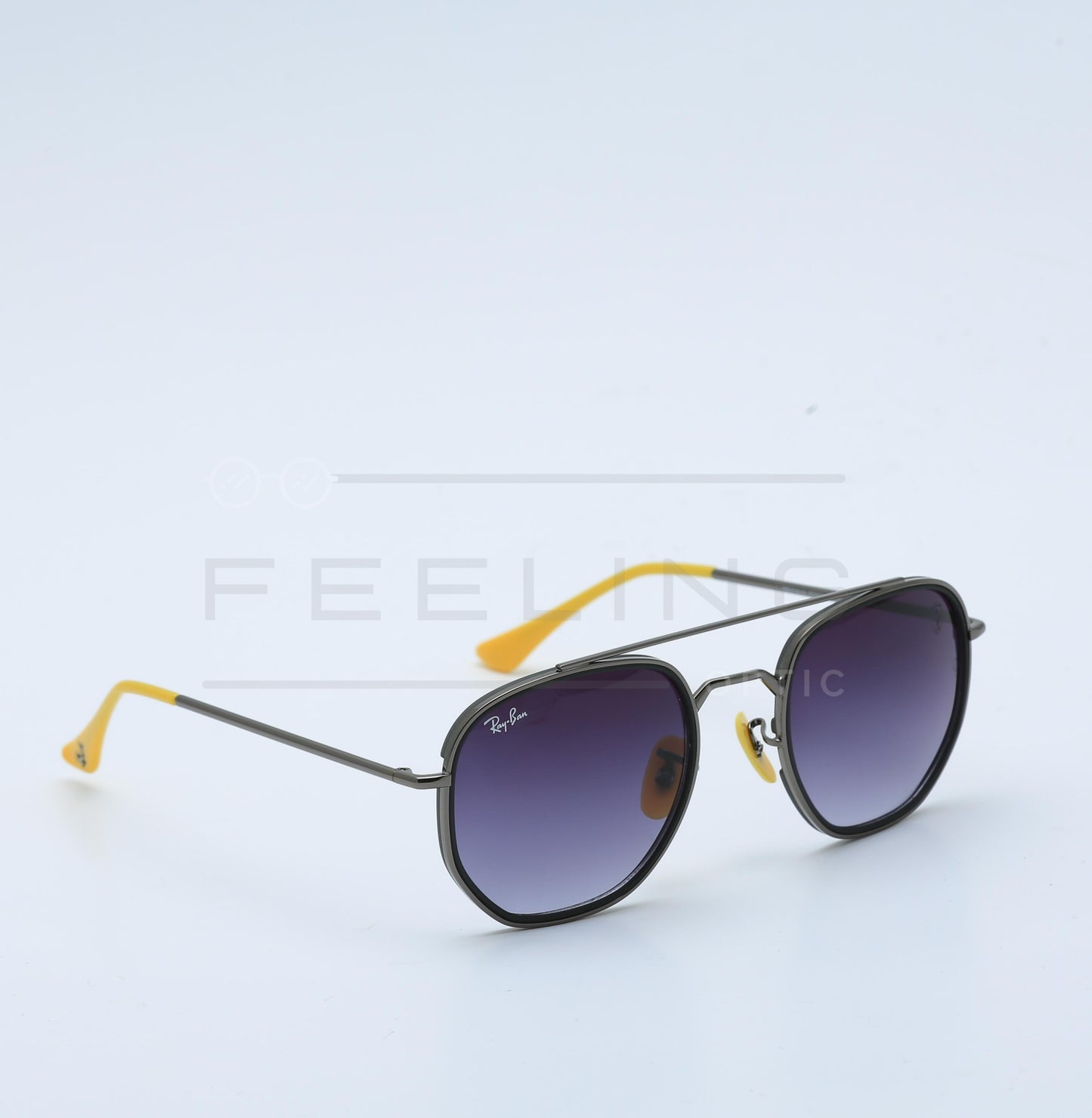 RAYBAN FERRARI RB-3748-M - Violet & Jaune
