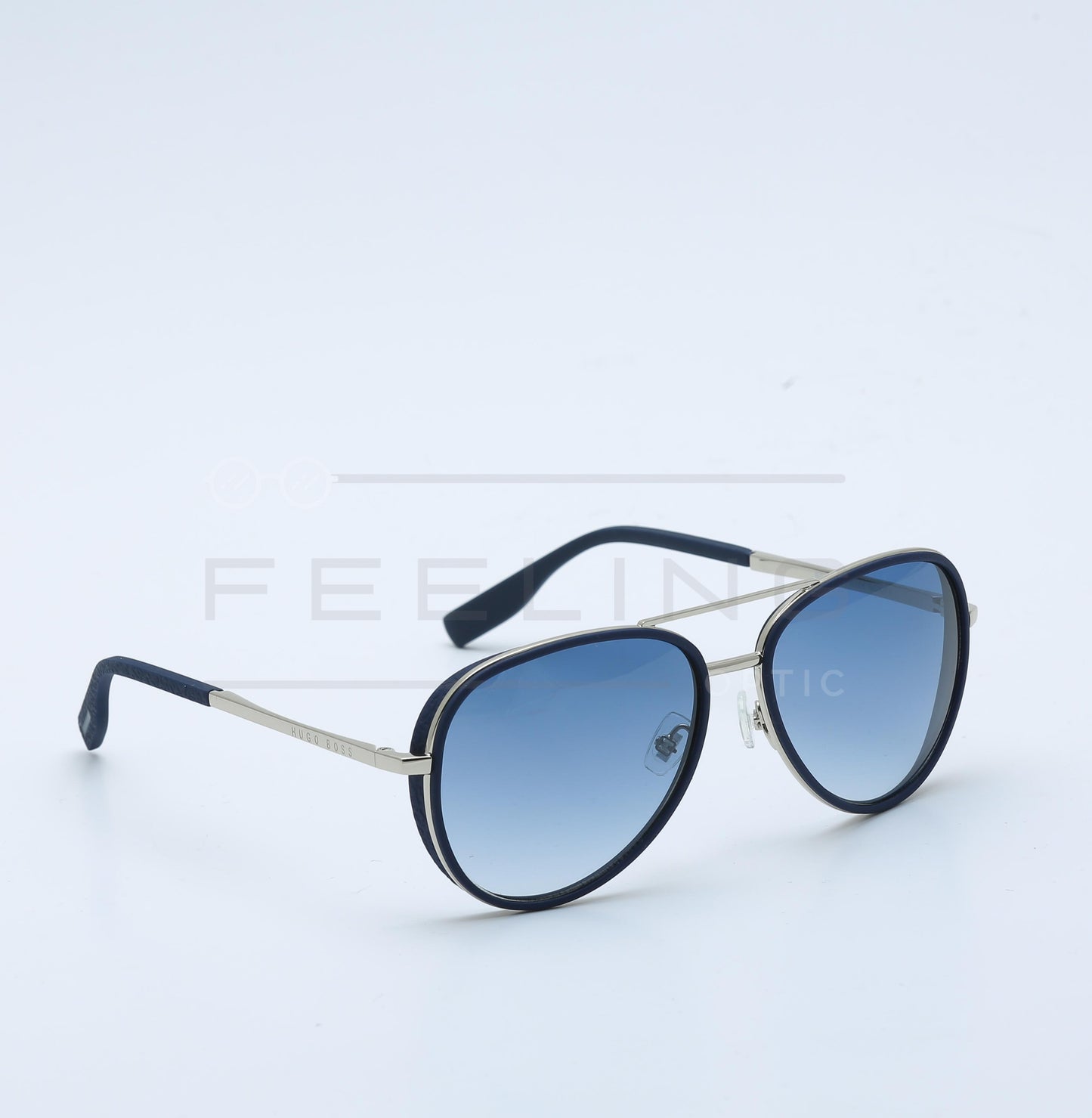 HUGO BOSS B0510/S - Bleu & Gris