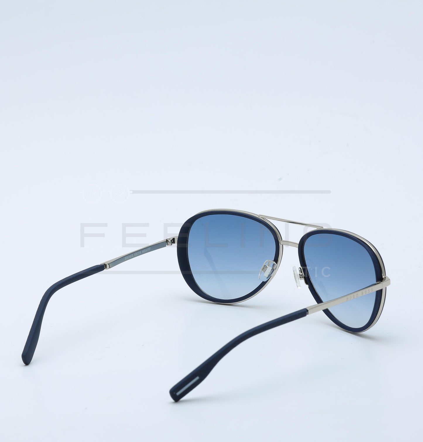 HUGO BOSS B0510/S - Bleu & Gris