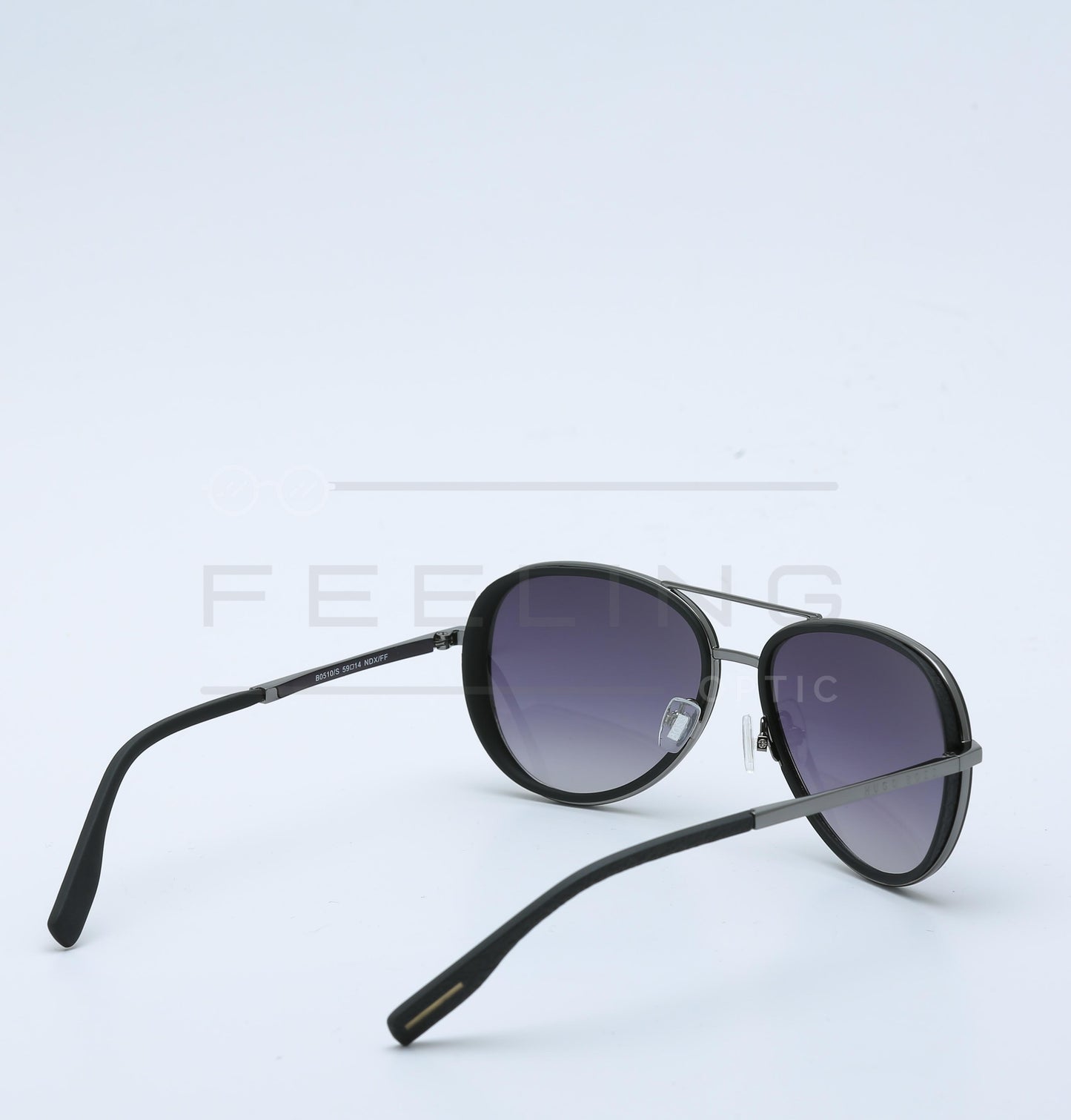 HUGO BOSS B0510/S - Noir & Gris