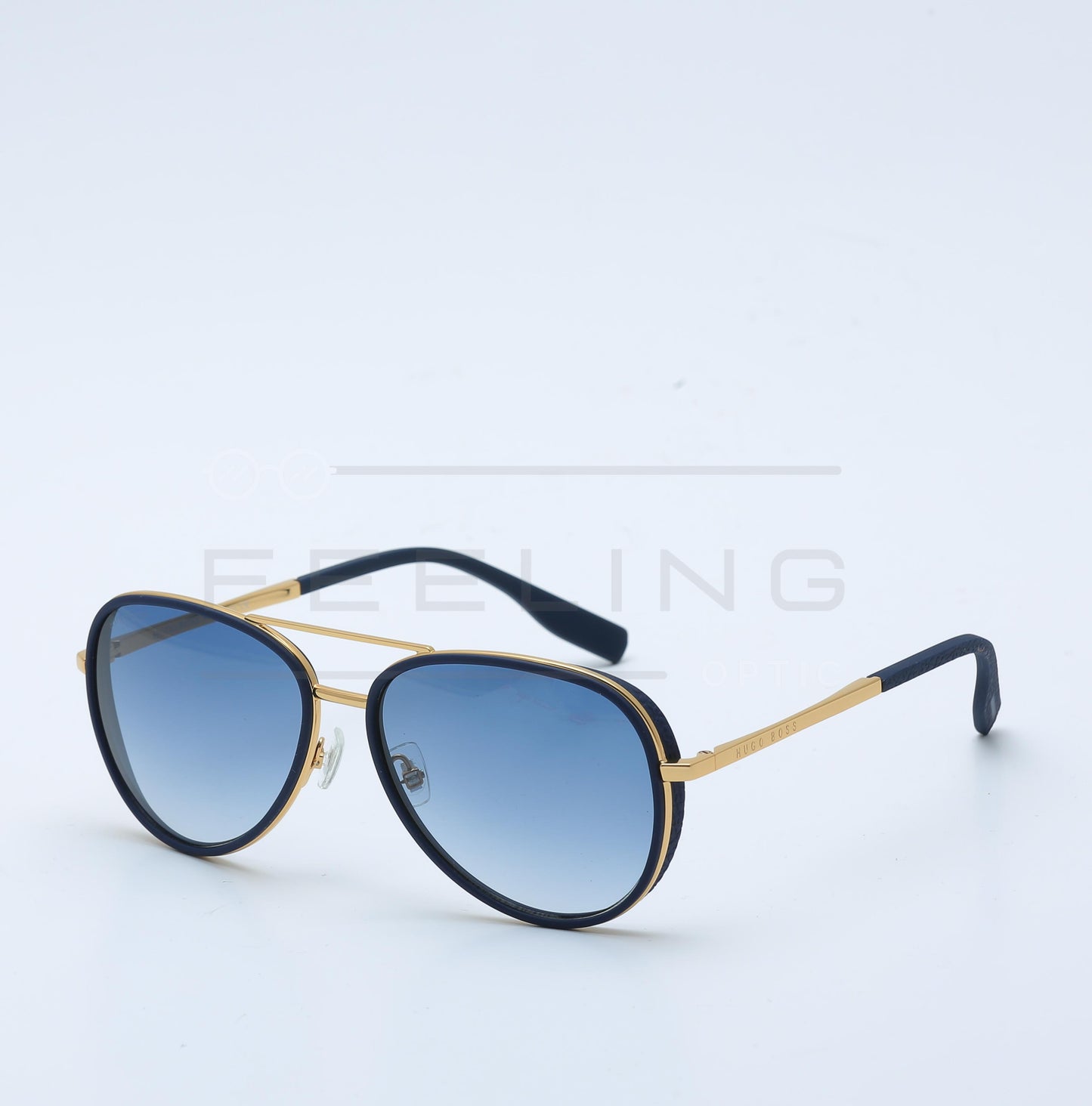 HUGO BOSS B0510/S - Bleu & Gold
