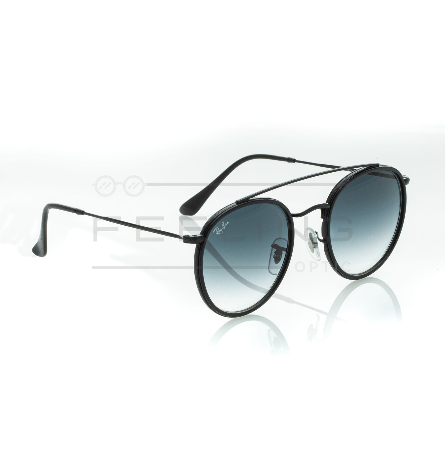 RAYBAN Double Bridge RB-3647N - Gris & Noir