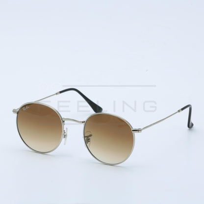 RAYBAN Round RB-3447 - Marron & Gris