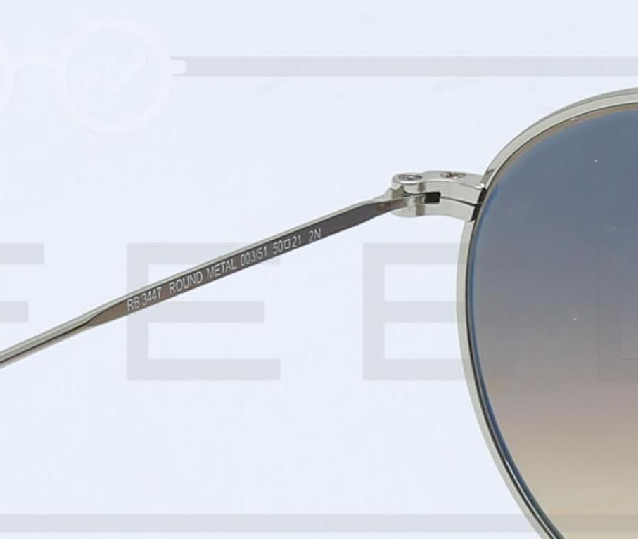 RAYBAN Round RB-3447 - Marron & Gris