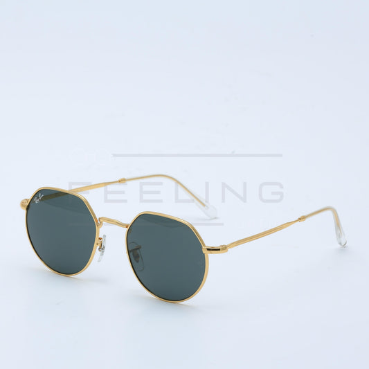 RAYBAN Jack RB-3565 - Noir & Gold