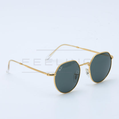 RAYBAN Jack RB-3565 - Noir & Gold