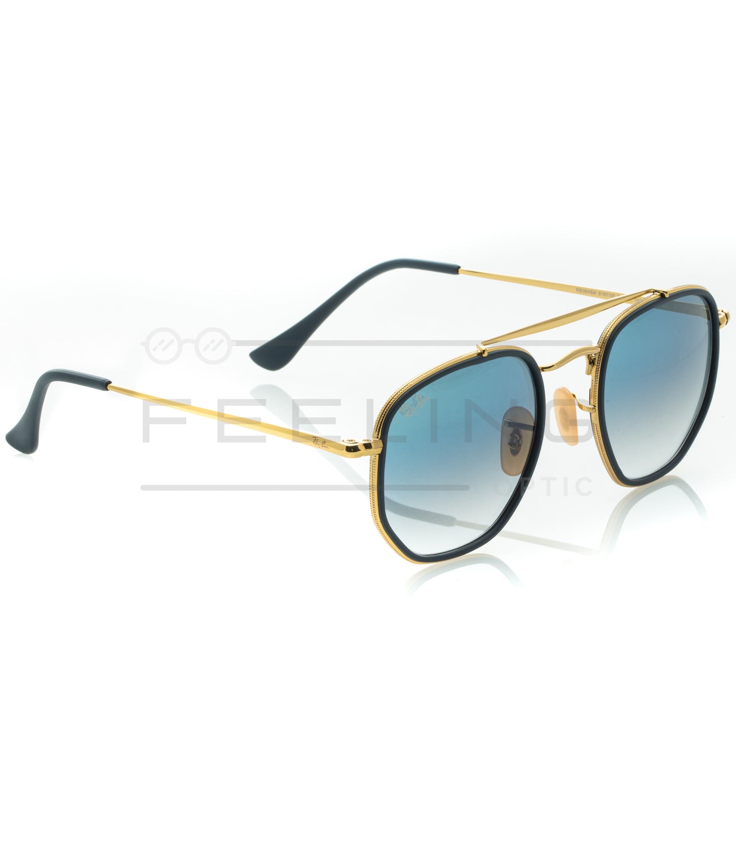 RAYBAN MARSHAL II RB-3648M - Bleu & Gold