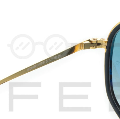 RAYBAN MARSHAL II RB-3648M - Bleu & Gold