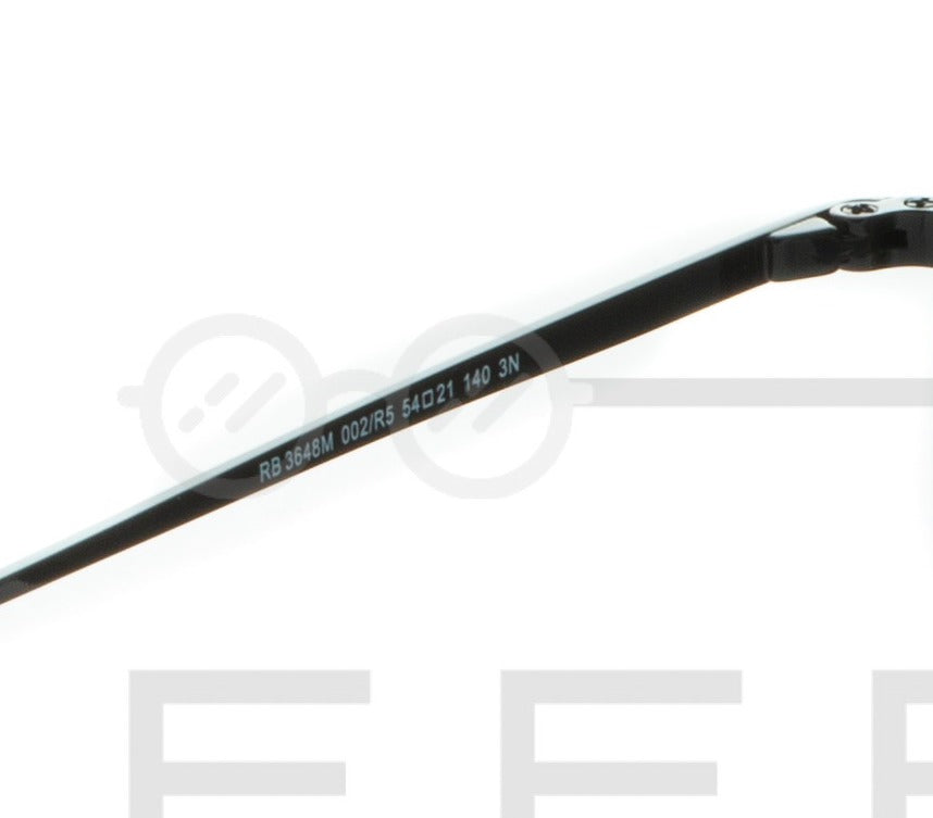RAYBAN MARSHAL II RB-3648M - Full Black