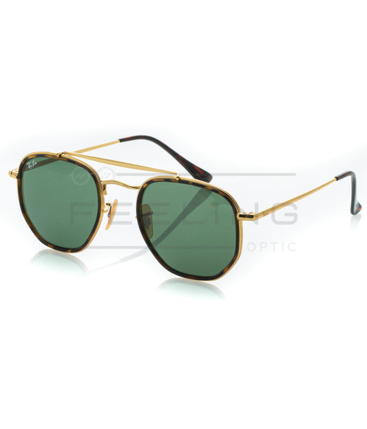 RAYBAN MARSHAL II RB-3648M - Vert & Gold