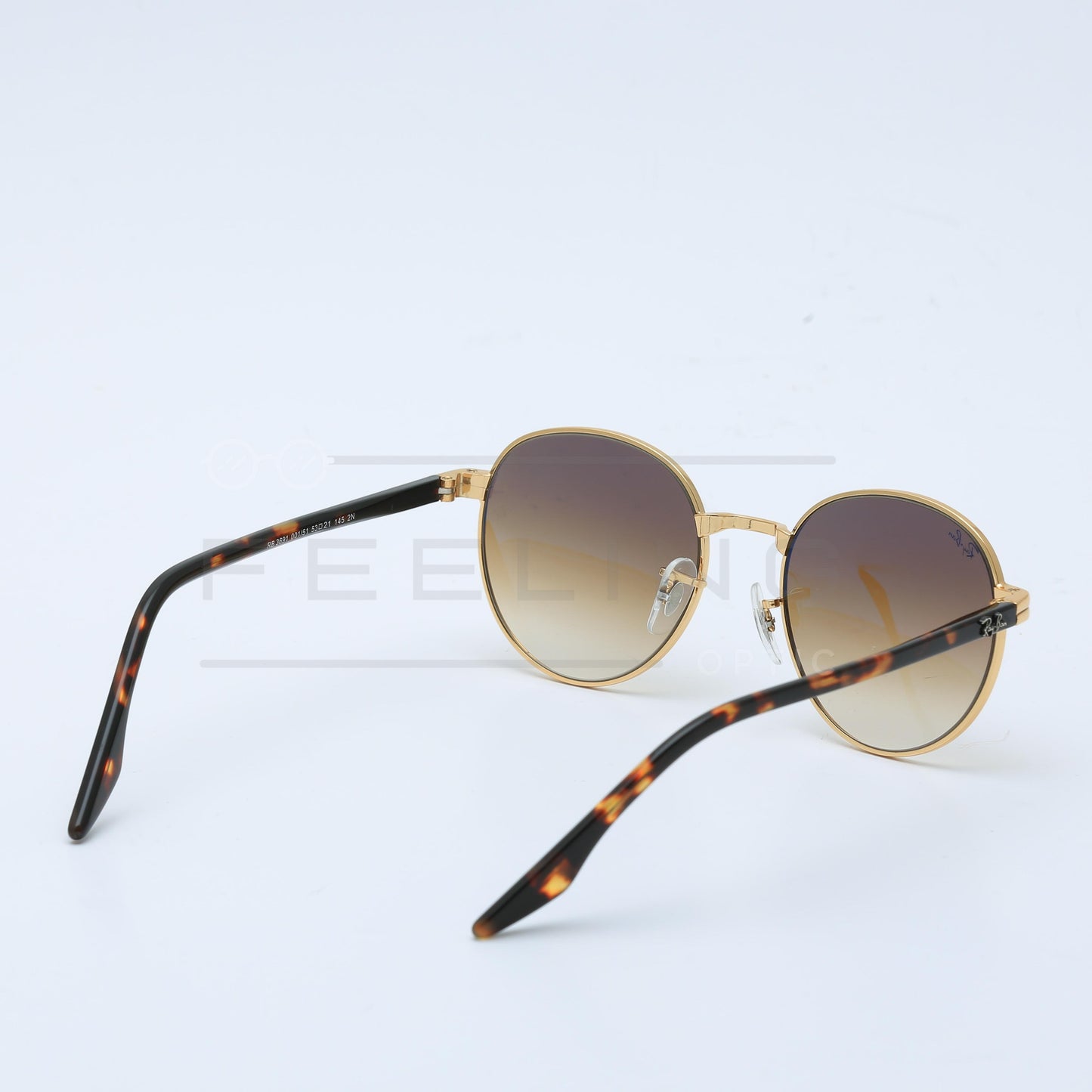 RAYBAN RB-3691 - Marron & Gold