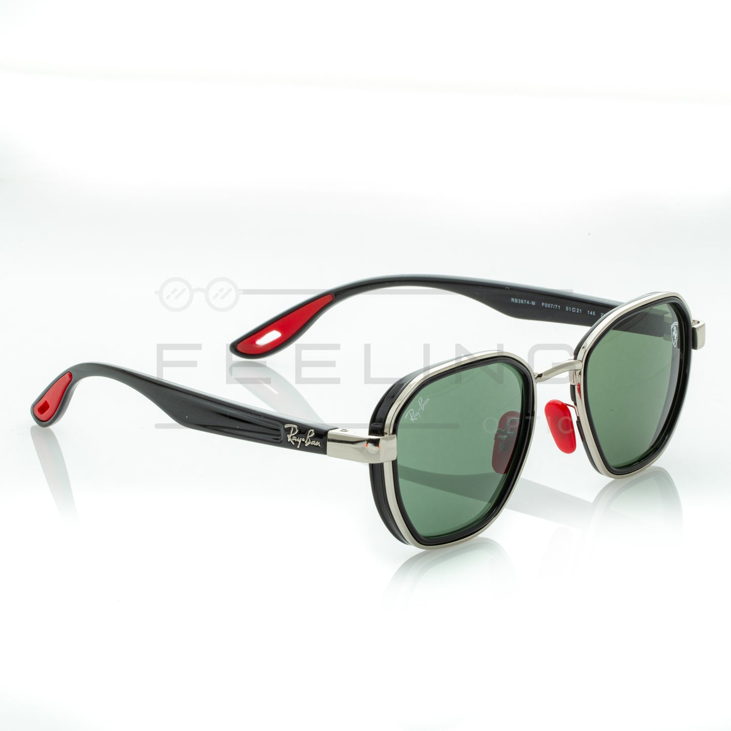 RAYBAN FERRARI RB-3674M - Vert & Gris