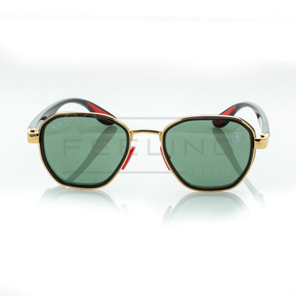 RAYBAN FERRARI RB-3674M - Vert & Gold
