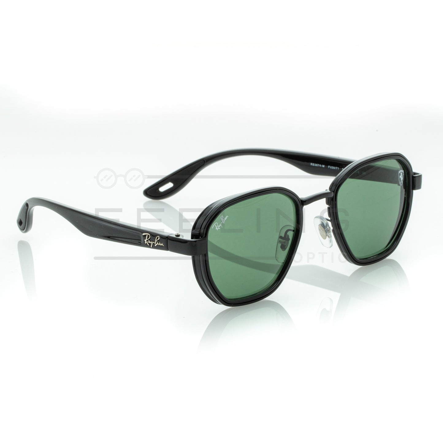 RAYBAN FERRARI RB-3674M - Vert & Noir