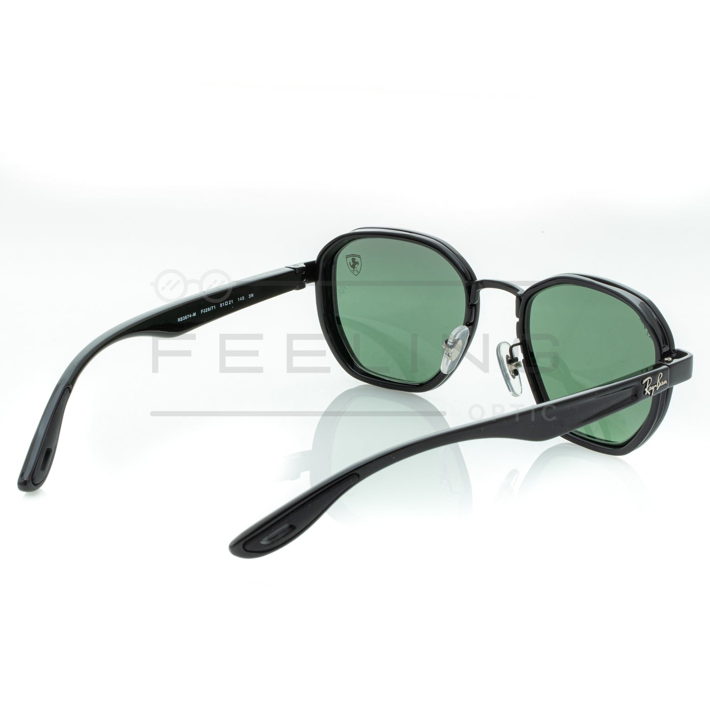 RAYBAN FERRARI RB-3674M - Vert & Noir