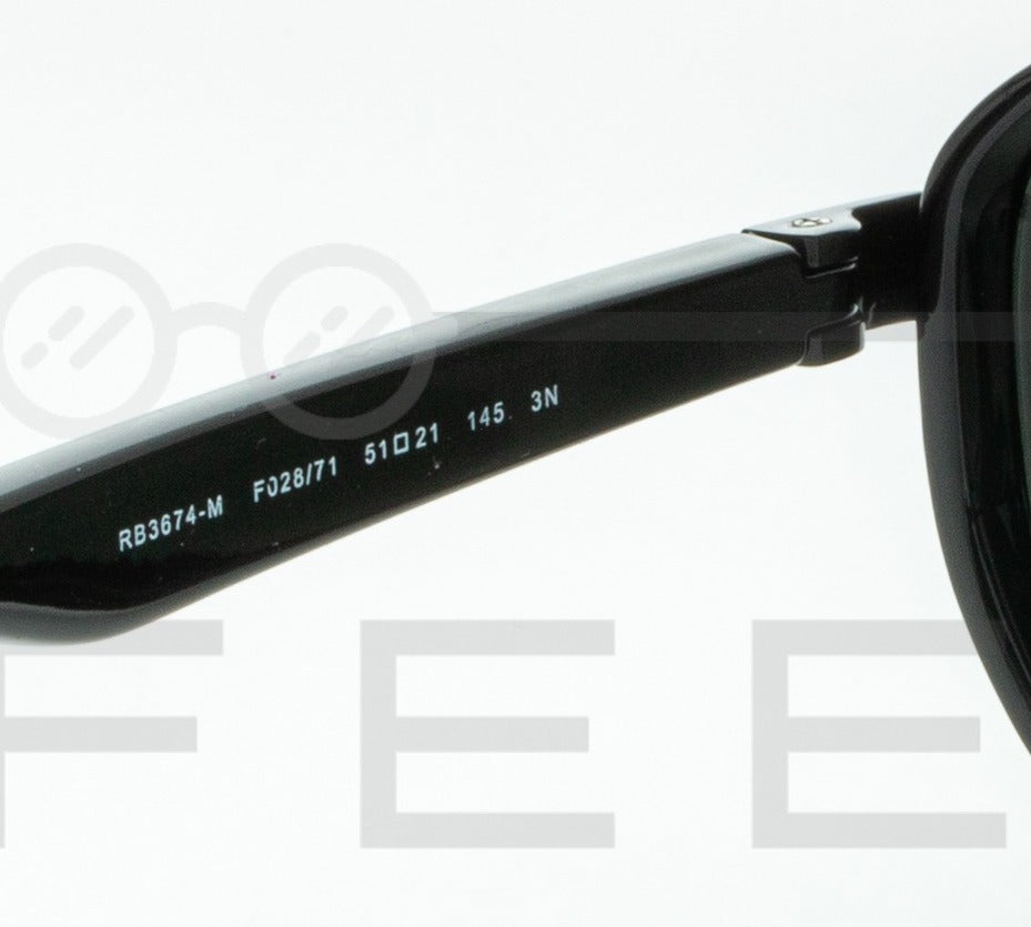 RAYBAN FERRARI RB-3674M - Vert & Noir