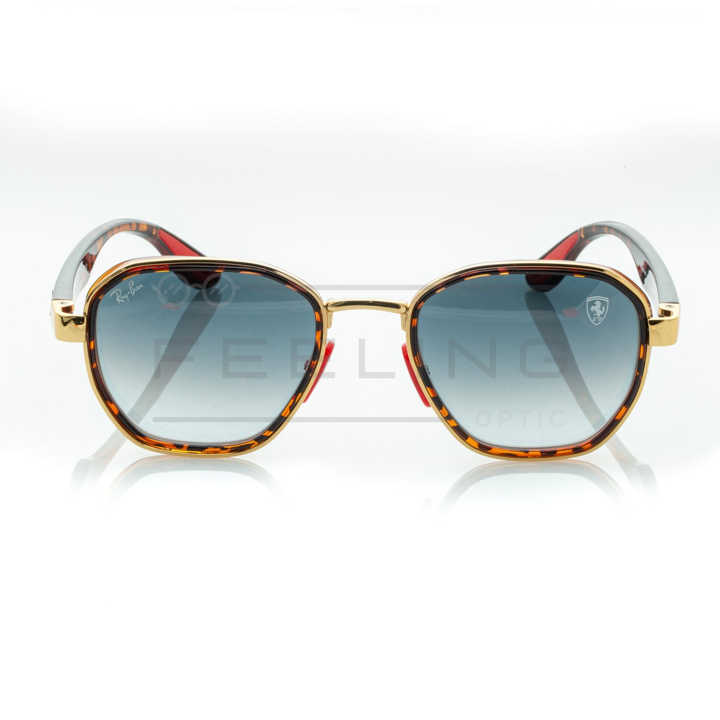 RAYBAN FERRARI RB-3674M - Bleu & Havane