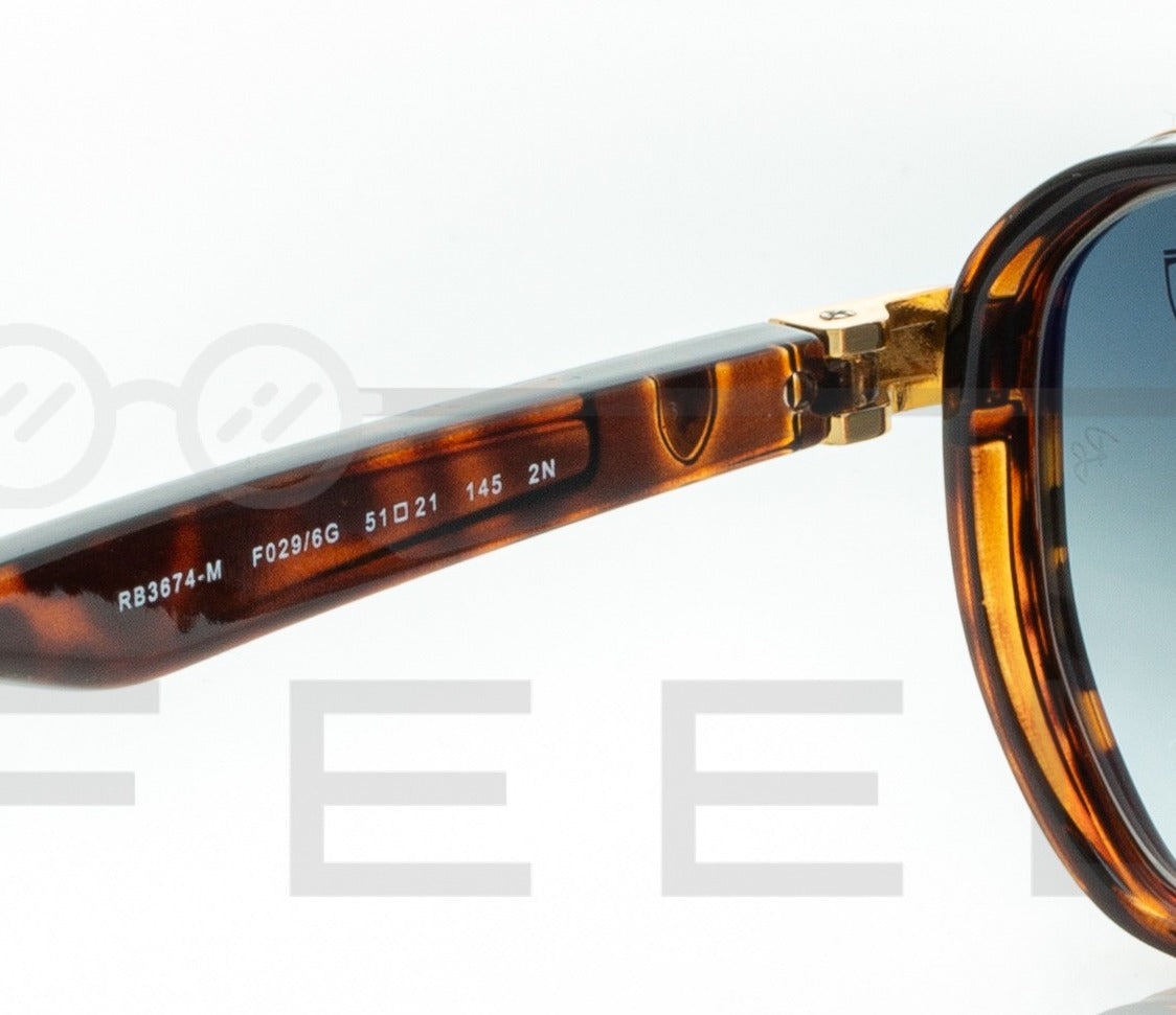 RAYBAN FERRARI RB-3674M - Bleu & Havane
