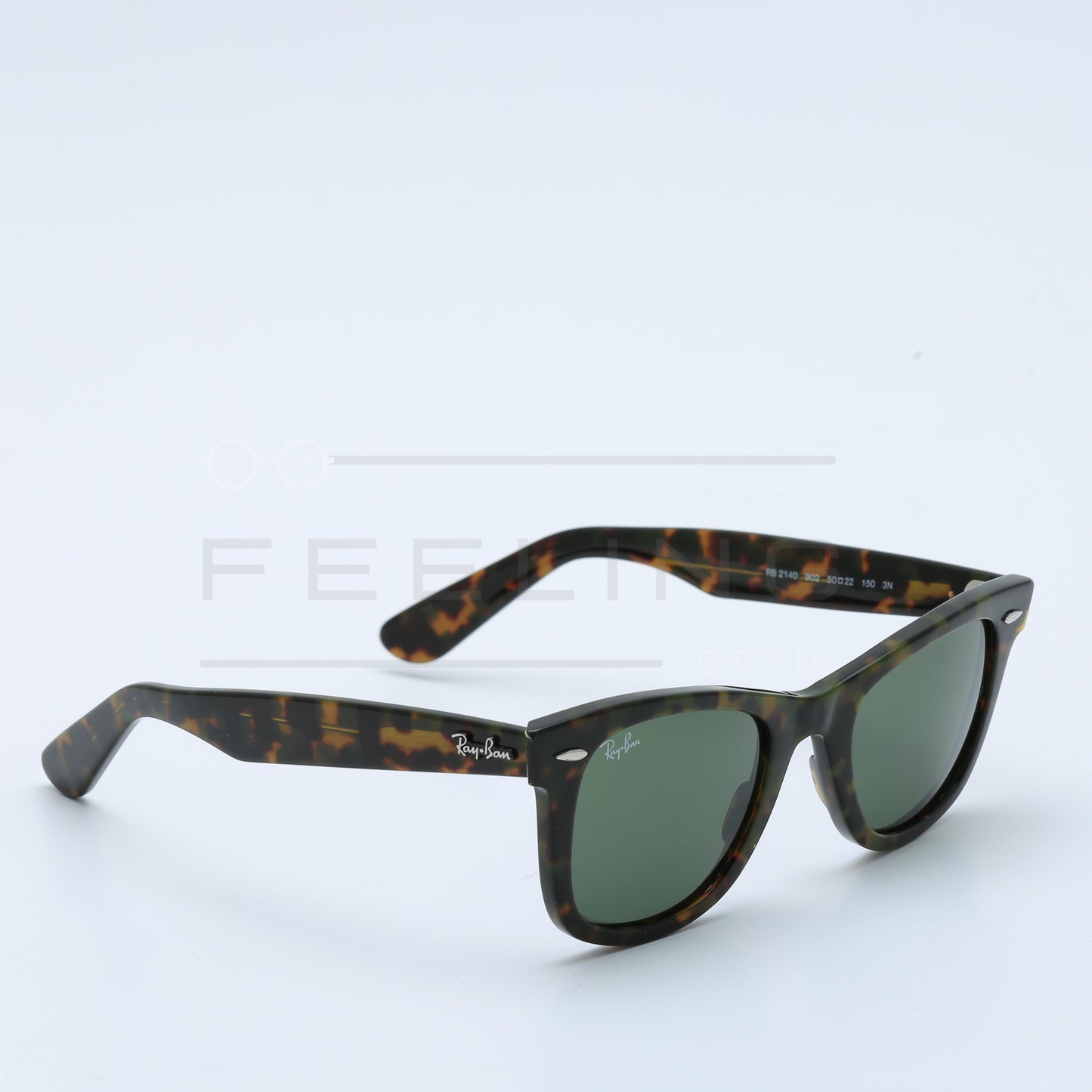 RAYBAN Wayfarer RB-2140 - Vert & Havane