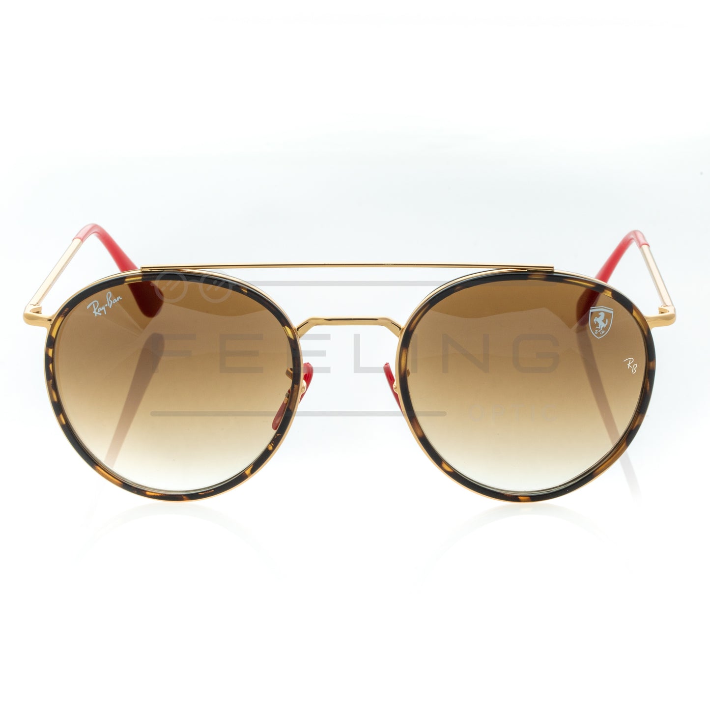 RAYBAN FERRARI RB-3647M - Marron & Gold