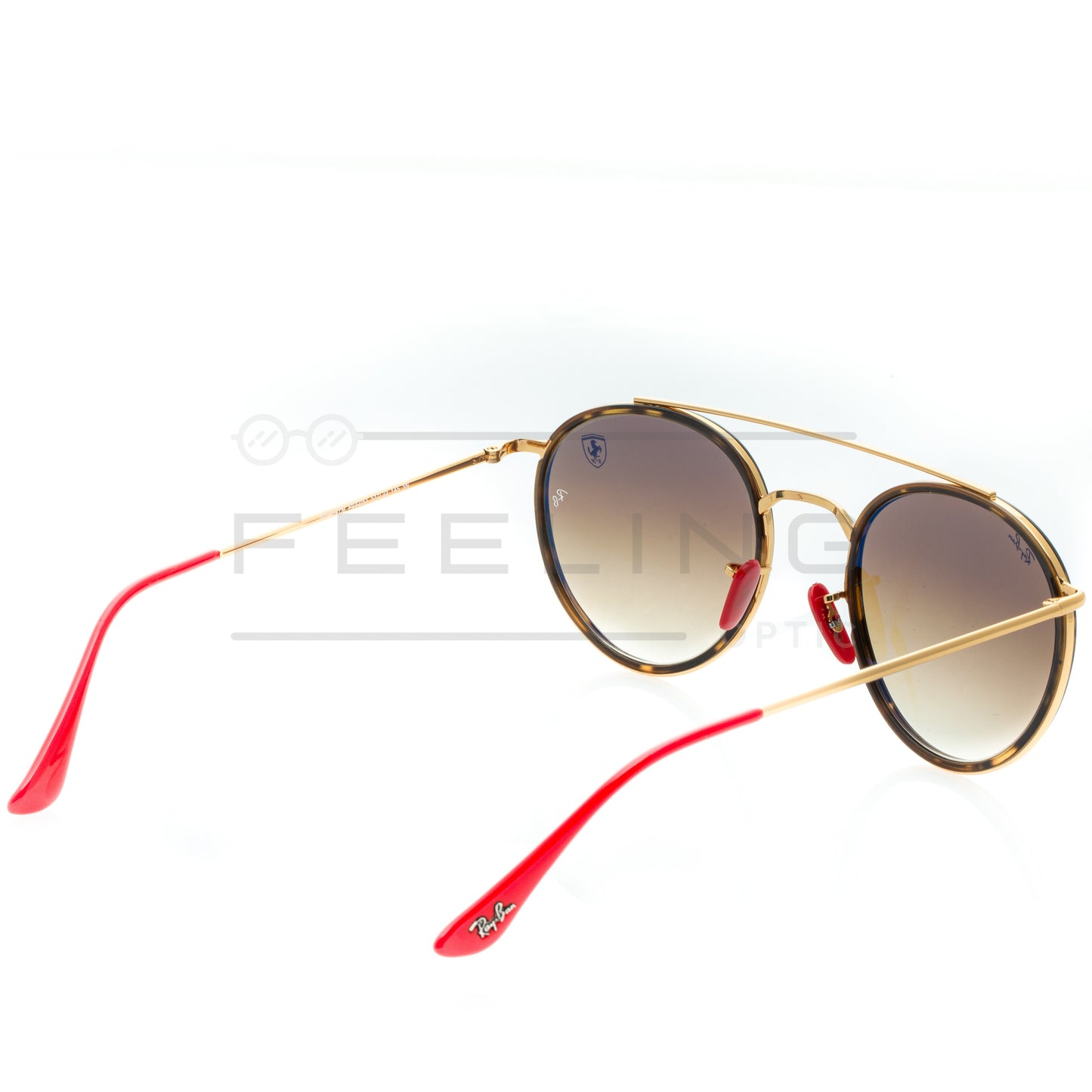 RAYBAN FERRARI RB-3647M - Marron & Gold