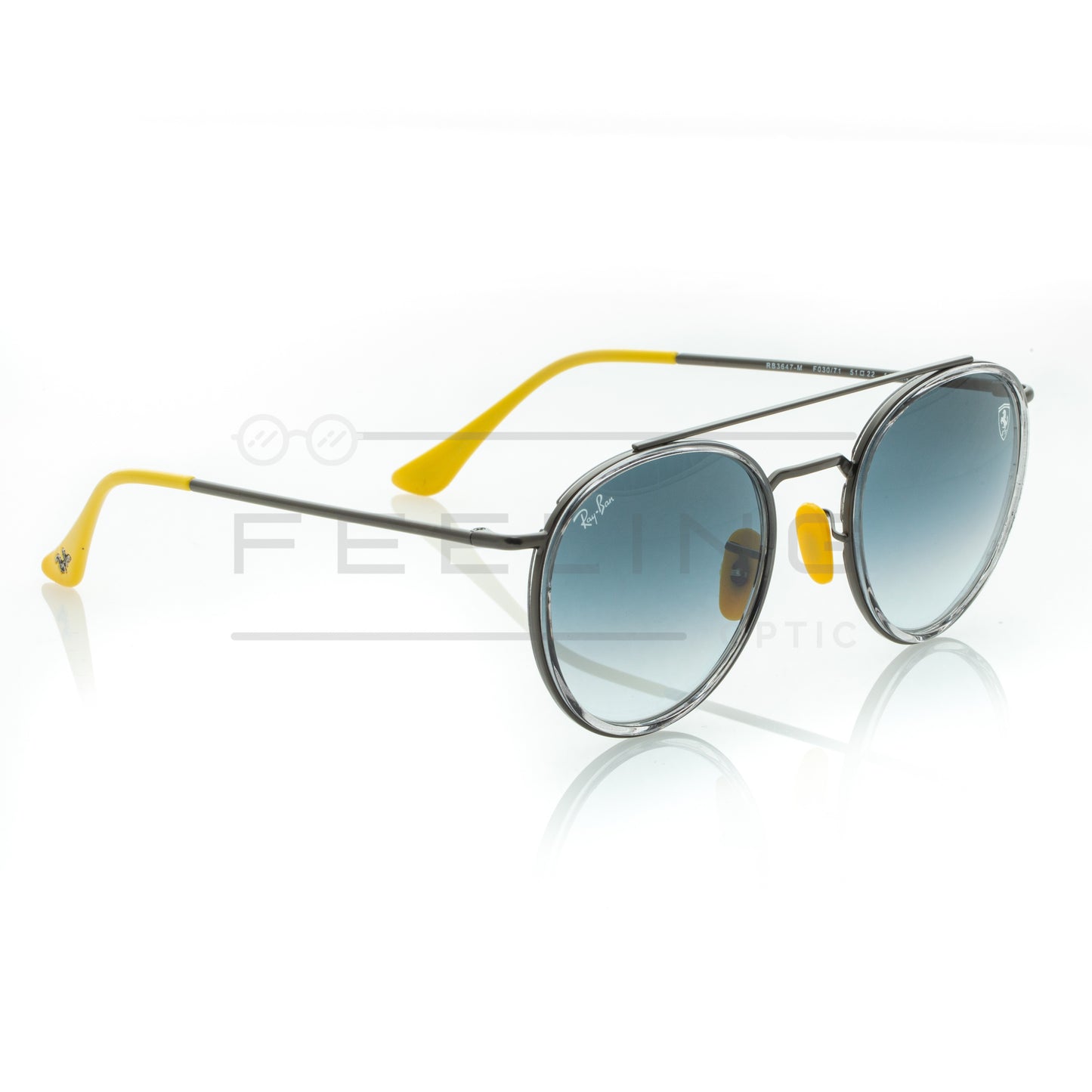 RAYBAN FERRARI RB-3647M - Gris & Jaune