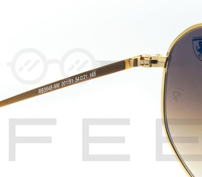 RAYBAN FERRARI RB-3648NM - Marron & Rouge
