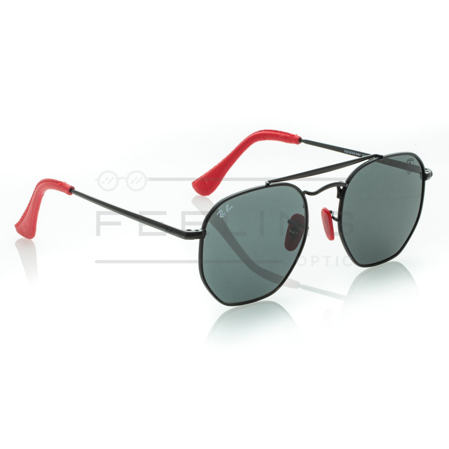 RAYBAN FERRARI RB-3648NM - Noir & Rouge