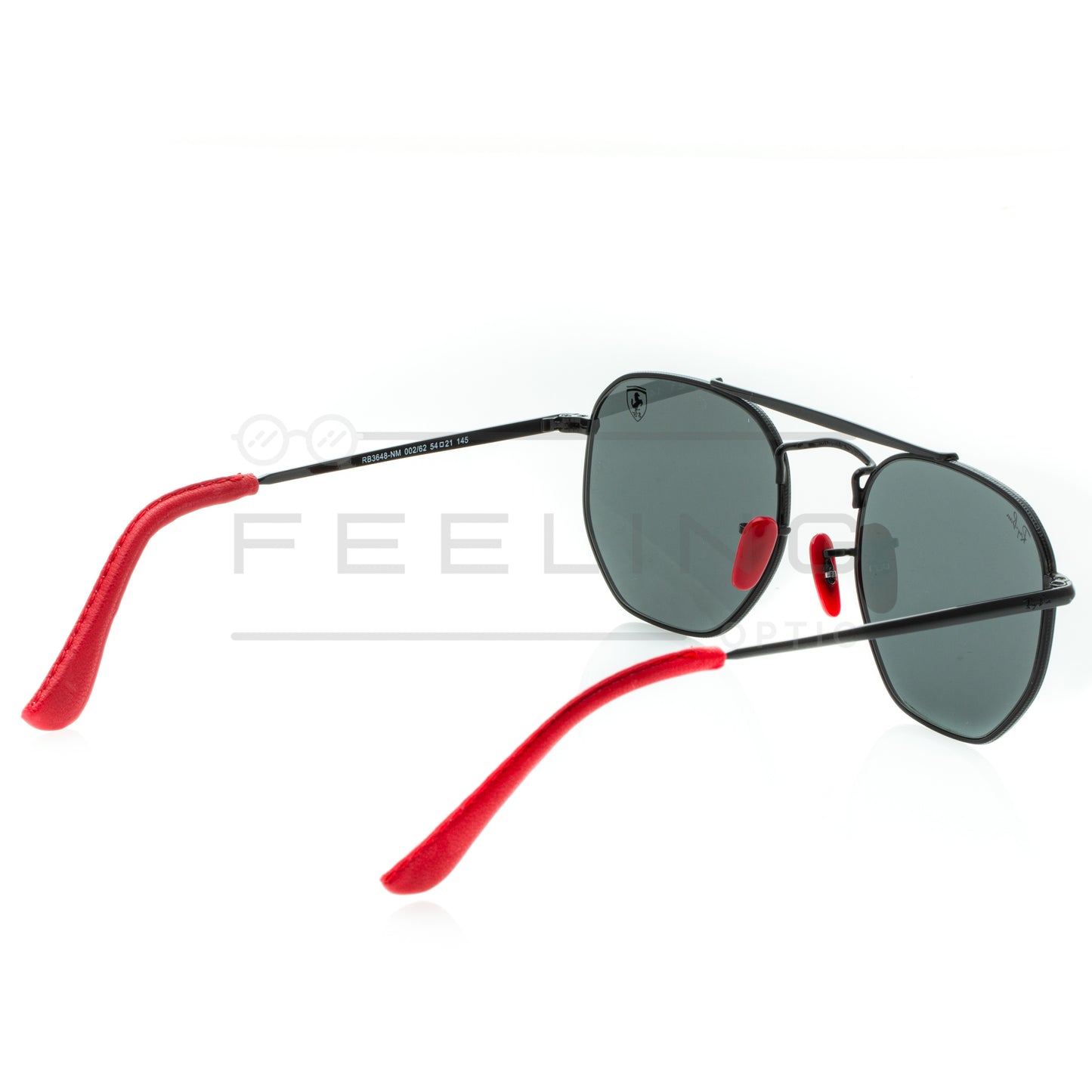 RAYBAN FERRARI RB-3648NM - Noir & Rouge