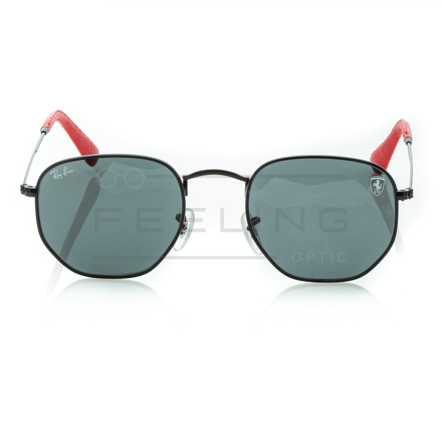 RAYBAN FERRARI RB-3548NF - Noir & Rouge