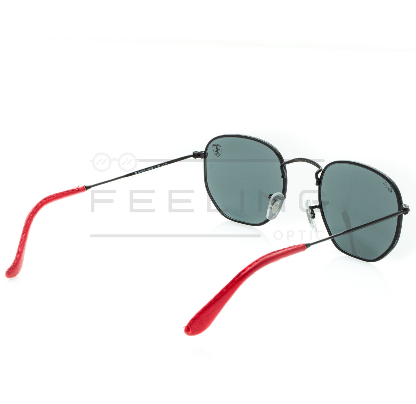 RAYBAN FERRARI RB-3548NF - Noir & Rouge