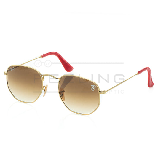 RAYBAN FERRARI RB-3548NF - Marron & Rouge