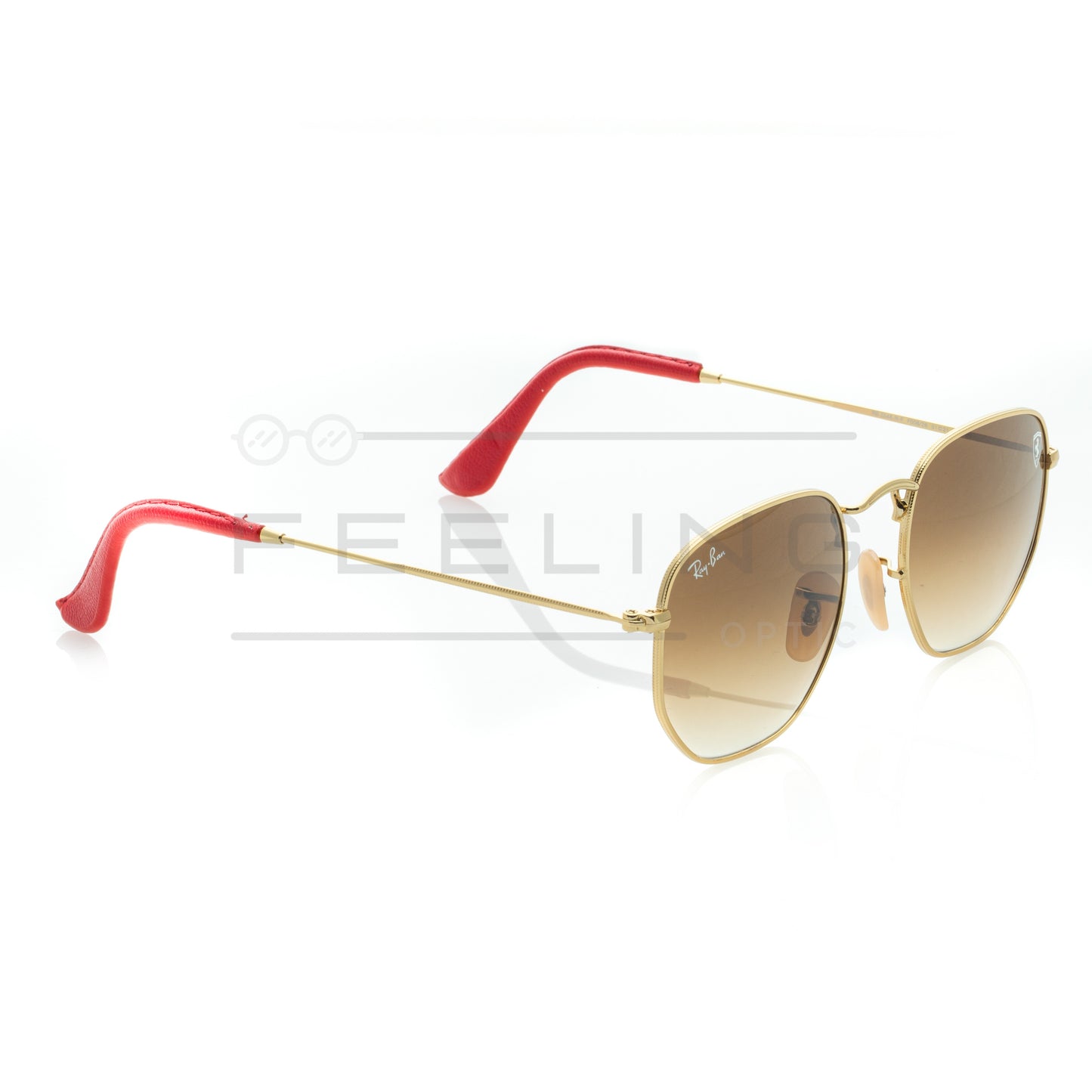 RAYBAN FERRARI RB-3548NF - Marron & Rouge